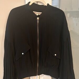 Free People lightweight bomber jacket